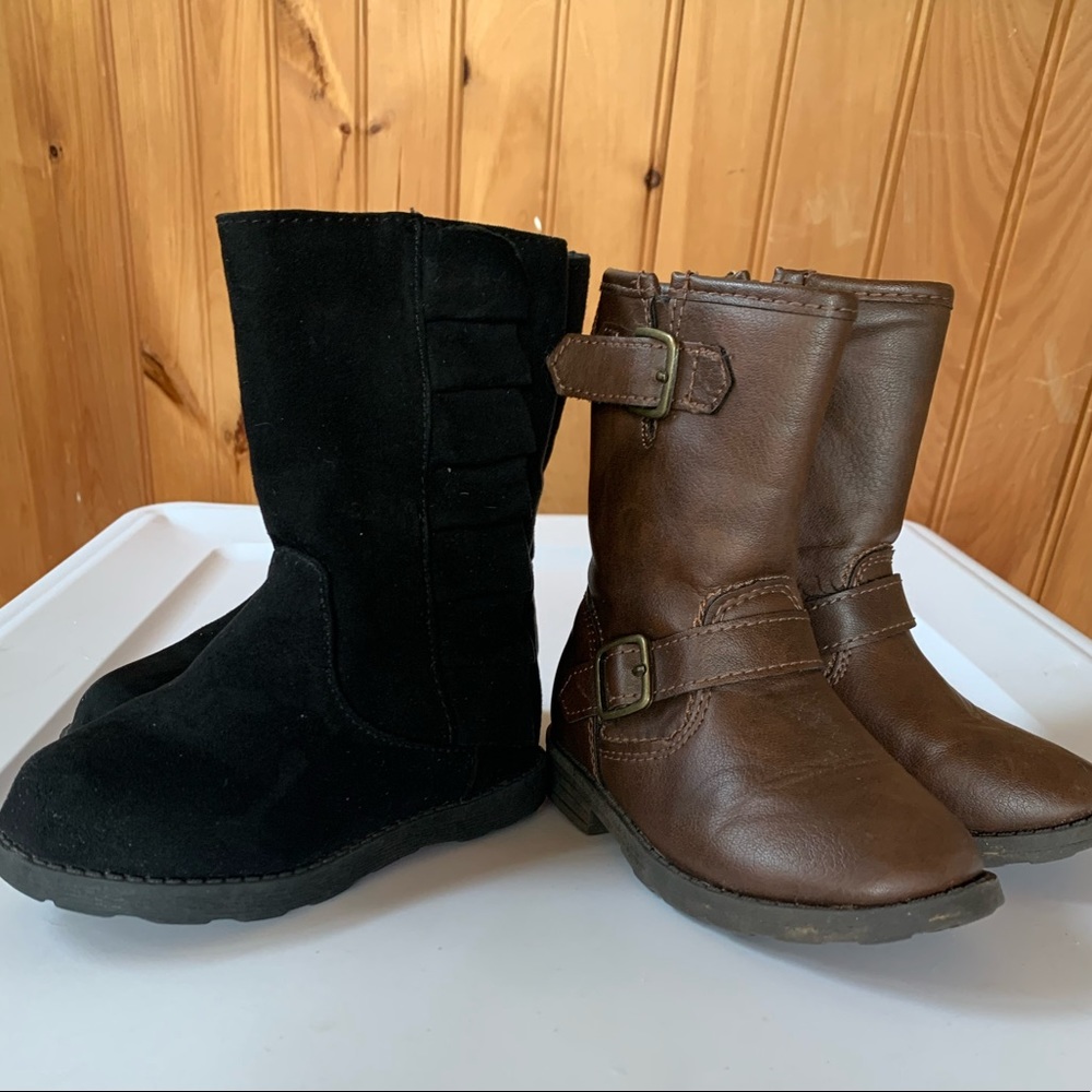 ⭐️Size 8 TODDLER BOOT BUNDLE⭐️ Carters/Cat & Jack